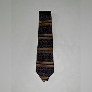 NIBag Savile Row Striped and Paisley Silk Elegant Tie